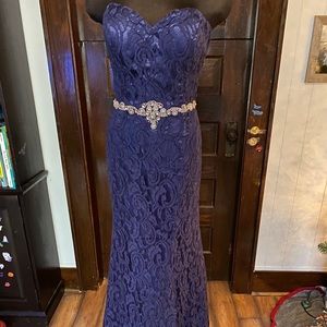 Blush Prom X308. Size 16. NWT